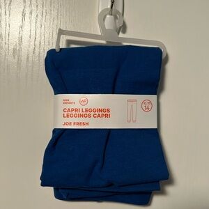 👧Girls Capri Leggings.NWT✨ Kids XL/14. Joe Fresh. Still in original package.